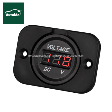 Waterproof Car Voltmeter Digital Display Panel